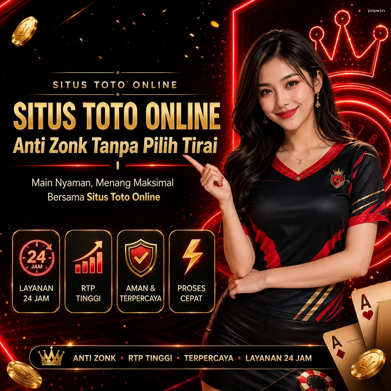 Keberagaman Permainan di popwin untuk Para Gamer